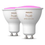 Philips Hue Spot GU10 White and Color Ambiance 350 lumens 4.3W 2 pieces (LPH02703) (PHILPH02703) - SCAX