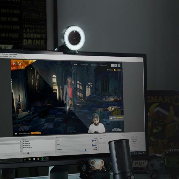 Razer Kiyo Webcam (RZ19-02320100-R3M1) (RAZRZ19-02320100-R3M1) - SCAX