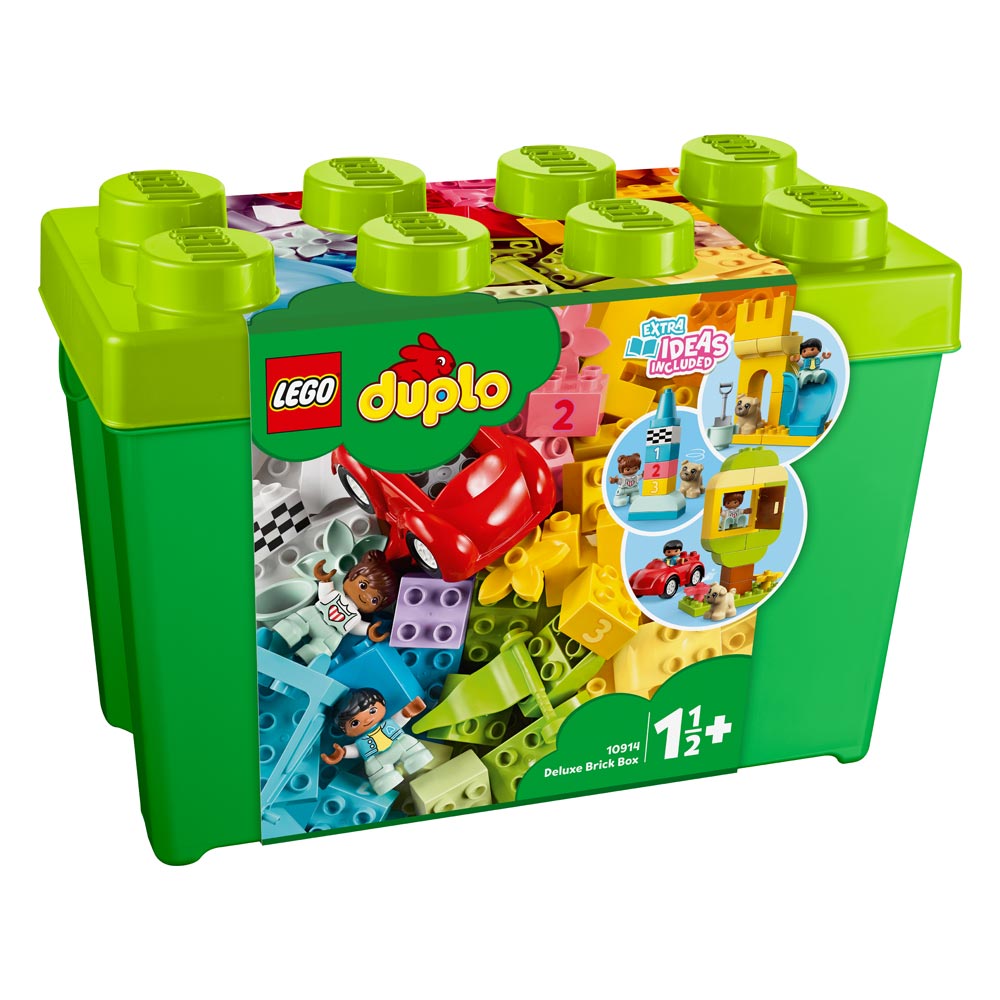 Lego Duplo: Deluxe Brick Box για 1.5+ ετών (10914) (LGO10914) - SCAX Lego Duplo: Deluxe Brick Box για 1.5+ ετών (10914) (LGO10914) - SCAX