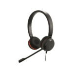 Jabra Evolve 30 II Duo On Ear Multimedia Ακουστικά με μικροφωνο και σύνδεση 3.5mm Jack (14401-21) (JAB14401-21) - SCAX