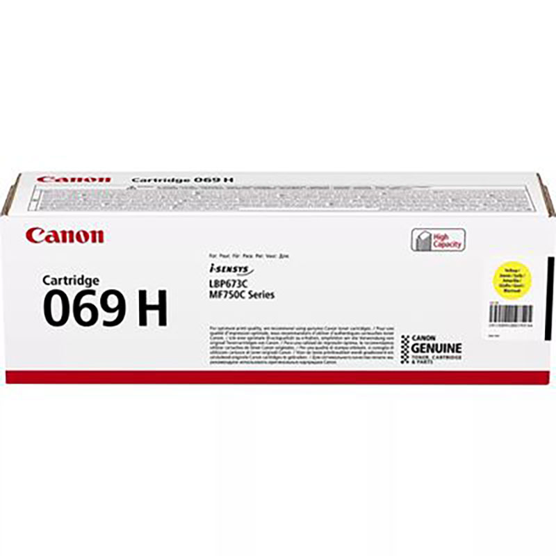 Canon Toner Laser Yellow 5500 Σελίδων ΗC (5095C002) (CAN-069YH) - SCAX Canon Toner Laser Yellow 5500 Σελίδων ΗC (5095C002) (CAN-069YH) - SCAX