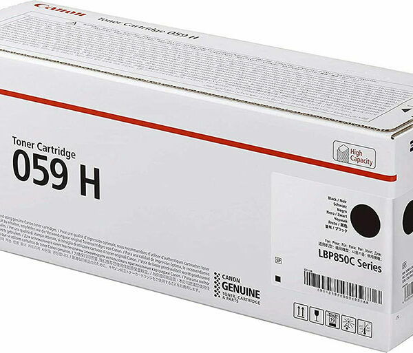 Canon LBP850/LBP852 Cx SERIES TONER BLACK HC (3627C001) (CAN-059BKH) - SCAX