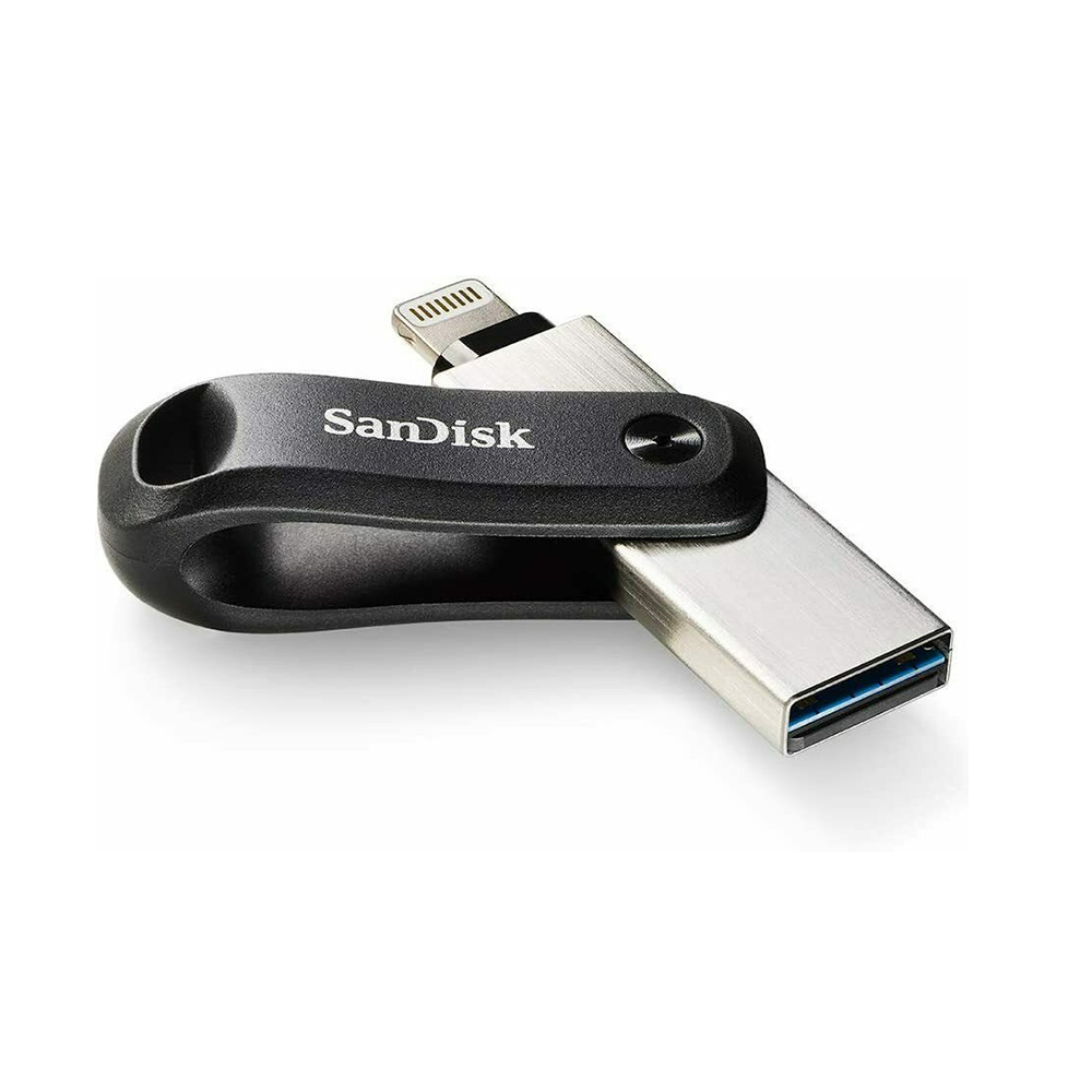 Sandisk iXpand 128GB USB 3.1 Stick με σύνδεση Lightning & USB-A Μαύρο (SDIX60N-128G-GN6NE) (SANSDIX60N-128G-GN6NE) - SCAX