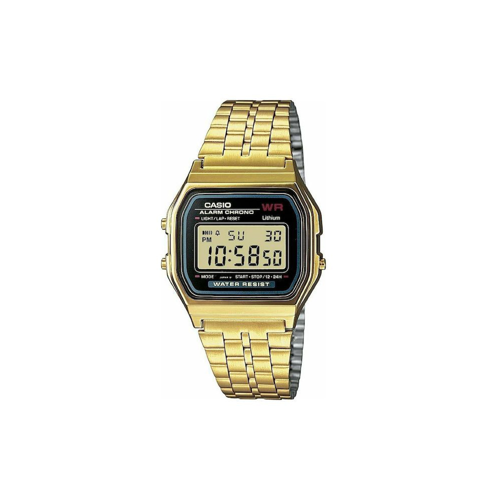 Casio Vintage Iconic Ψηφιακό Ρολόι Μπαταρίας με Μεταλλικό Μπρασελέ Χρυσό (ITA159WGEA-1EF) (CASITA159WGEA1EF) - SCAX Casio Vintage Iconic Ψηφιακό Ρολόι Μπαταρίας με Μεταλλικό Μπρασελέ Χρυσό (ITA159WGEA-1EF) (CASITA159WGEA1EF) - SCAX