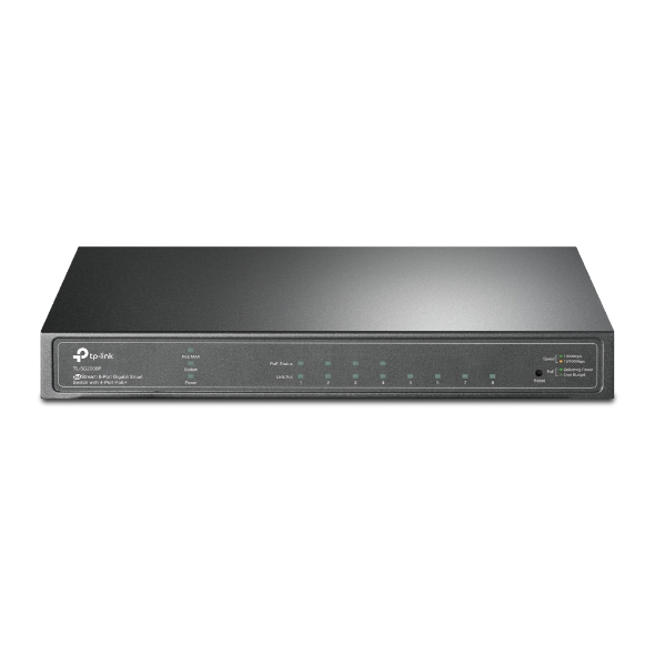 TP-Link JetStream 8-Port Gigabit Smart Switch with 4-Port PoE+ (SG2008P) (TPTL-SG2008P) - SCAX