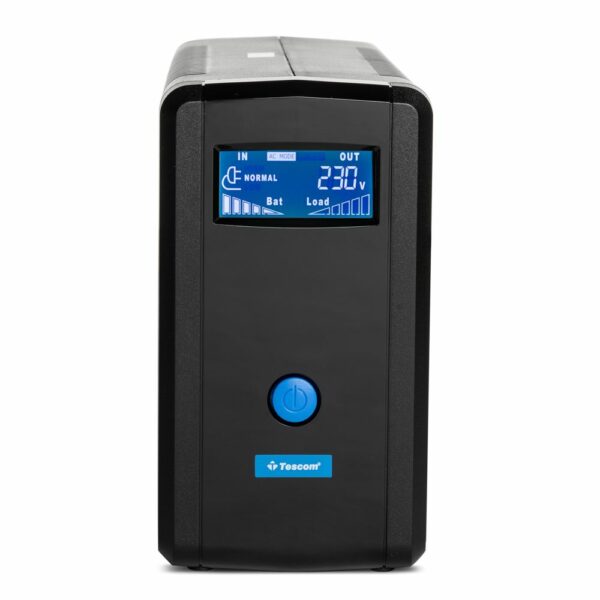 Tescom Leo Plus LCD 1.5K UPS Line Interactive (UPS.0788) (TSLCD15KPLUS) - SCAX