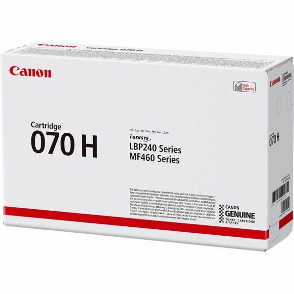 Canon Toner Laser Εκτυπωτή Μαύρο 10200 Σελίδων 070HC (5640C002) (CAN-070H) - SCAX