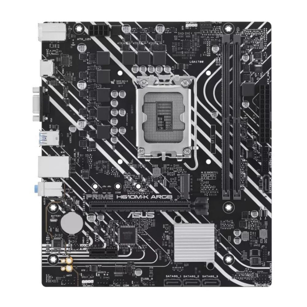 Asus Prime H610M-K Motherboard Micro ATX με Intel 1700 Socket (90MB1GA0-M0EAY0) (ASU90MB1GA0-M0EAY0) - SCAX Asus Prime H610M-K Motherboard Micro ATX με Intel 1700 Socket (90MB1GA0-M0EAY0) (ASU90MB1GA0-M0EAY0) - SCAX
