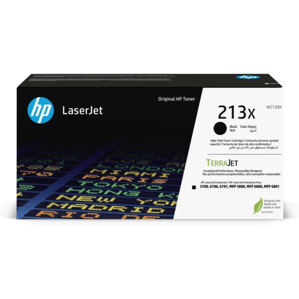 HP 213X Toner Laser Black (W2130X) (HPW2130X) - SCAX