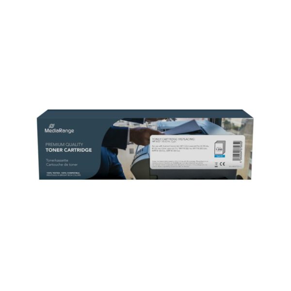 MediaRange Toner Cartridge for printers using HP® W2211A/207A Cyan (MRHPT2211C) - SCAX