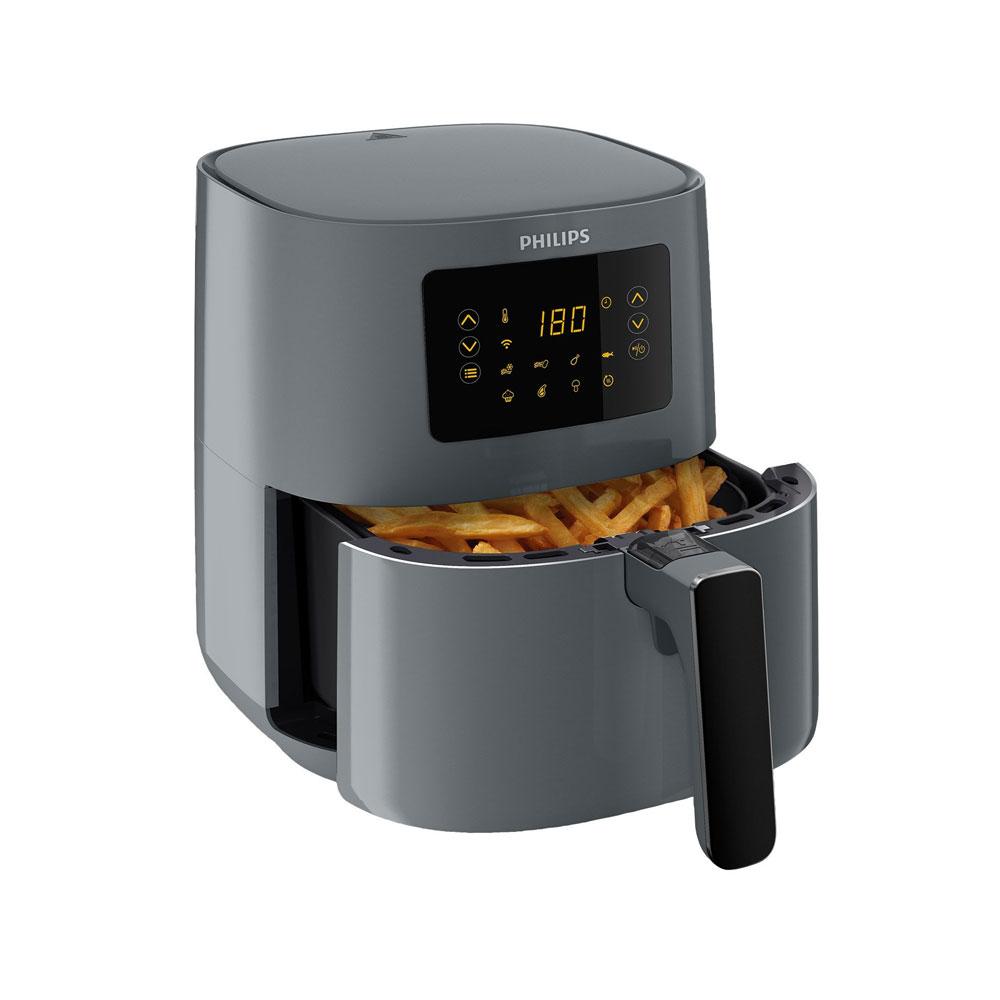 Philips Φριτέζα Αέρος με Wi-Fi 4.1lt Γκρι (HD9255/60) (PHIHD9255-60) - SCAX Philips Φριτέζα Αέρος με Wi-Fi 4.1lt Γκρι (HD9255/60) (PHIHD9255-60) - SCAX