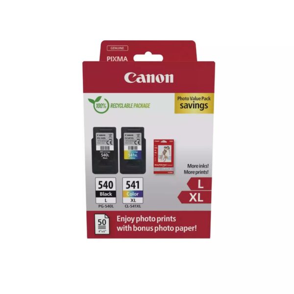 Canon Μελάνι Inkjet PG-540L/CL-541XL Ph.Value Pack (5224B012) (CANPG-540LPVP) - SCAX
