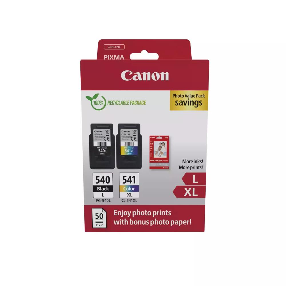 Canon Μελάνι Inkjet PG-540L/CL-541XL Ph.Value Pack (5224B012) (CANPG-540LPVP) - SCAX Canon Μελάνι Inkjet PG-540L/CL-541XL Ph.Value Pack (5224B012) (CANPG-540LPVP) - SCAX