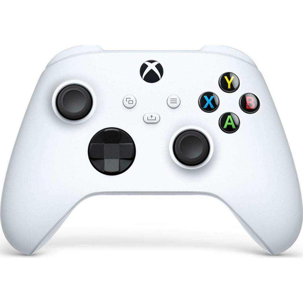 Microsoft Xbox One/S/X Ασύρματο Controller Robot White (QAS-00009) (MICQAS-00009) - SCAX