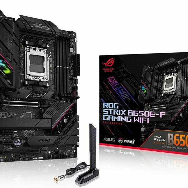 Asus ROG Strix B650E-F Gaming Wi-Fi Motherboard ATX με AMD AM5 Socket (90MB1BQ0-M0EAY0) (ASU90MB1BQ0-M0EAY0) - SCAX