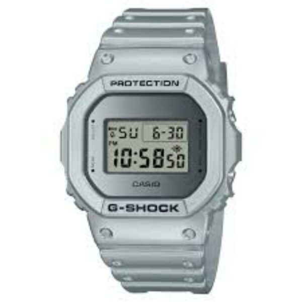 Casio Ρολόι Μπαταρίας σε Ασημί Χρώμα (DW-5600FF-8ER) (CASDW5600FF8ER) - SCAX