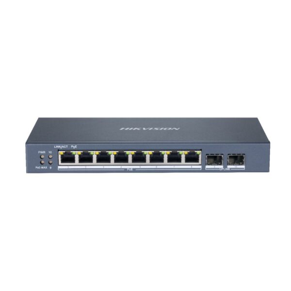 Hikvision 8 Port Smart Managed Gigabit PoE EI Series (DS-3E1510P-EI/M) (HKVDS-3E1510P-EI-M) - SCAX