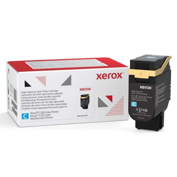 XEROX C320/325 TONER 5500PGS CYAN (006R04832) (XER006R04832) - SCAX