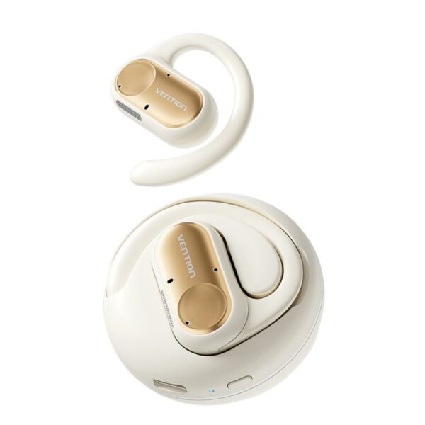 VENTION Open Ear Wireless Bluetooth Headphones OpenBeat O11 Beige (NBPN0) (VENNBPN0) - SCAX