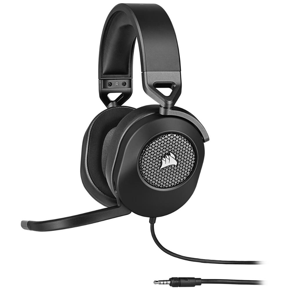 Corsair Headset HS65 Surround Over Ear Gaming Carbon (CA-9011270-EU) (CORCA-9011270-EU) - SCAX Corsair Headset HS65 Surround Over Ear Gaming Carbon (CA-9011270-EU) (CORCA-9011270-EU) - SCAX