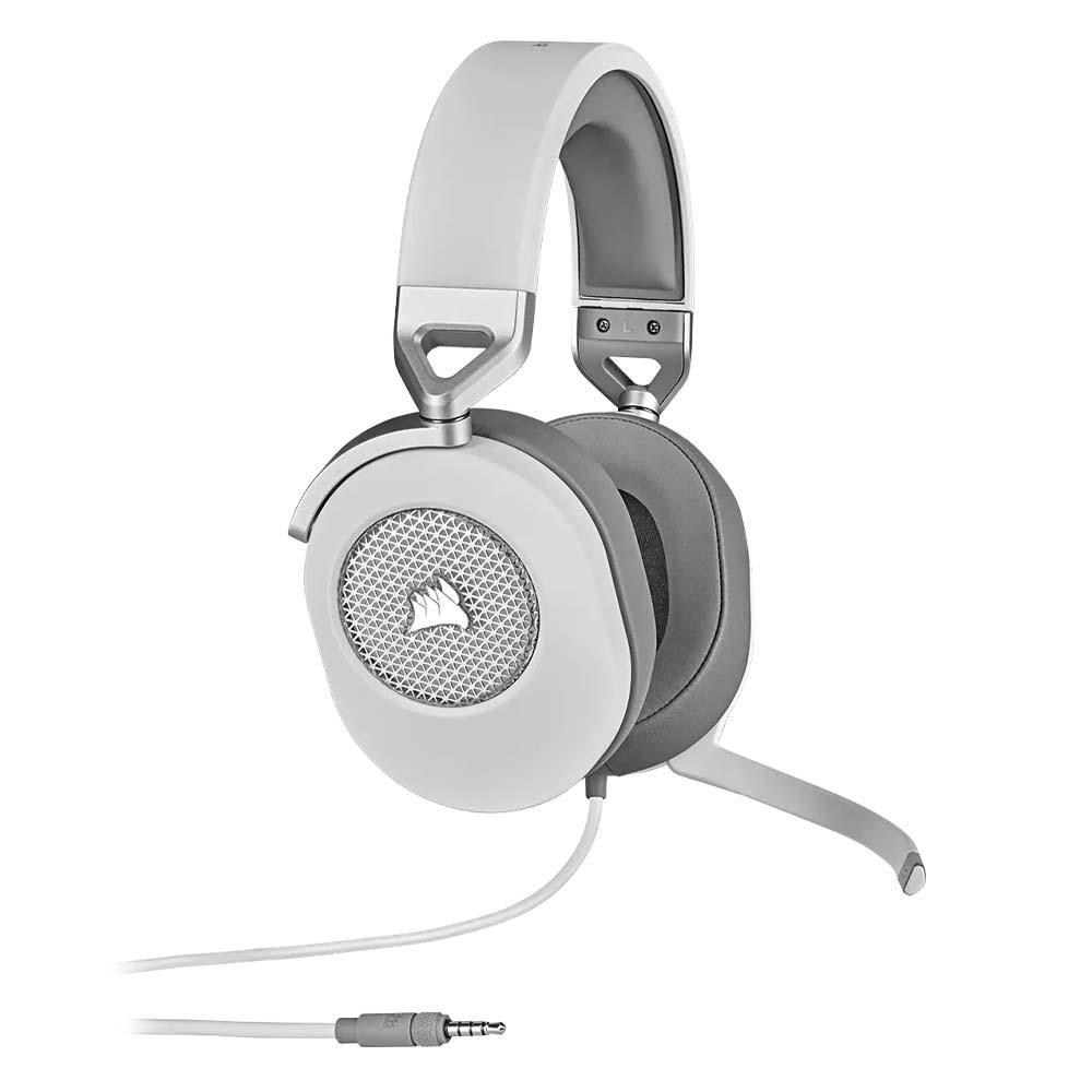 Corsair Headset HS65 Surround Over Ear Gaming White (CA-9011271-EU) (CORCA-9011271-EU) - SCAX Corsair Headset HS65 Surround Over Ear Gaming White (CA-9011271-EU) (CORCA-9011271-EU) - SCAX