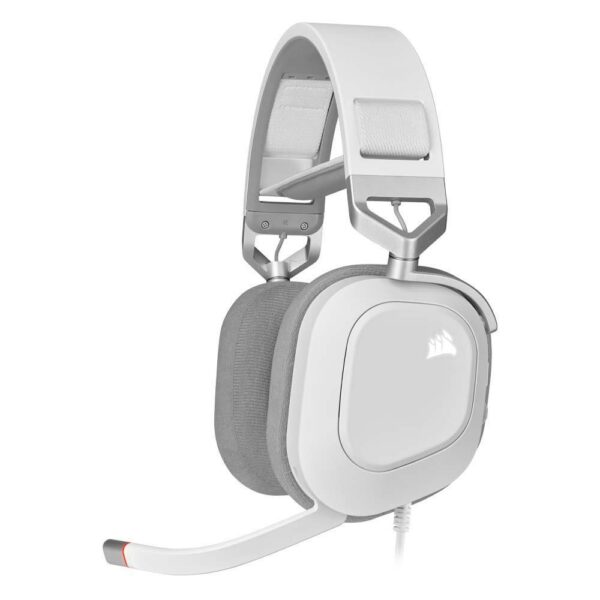 Corsair Headset  HS80 RGB Over Ear Gaming White (CA-9011238-EU) (CORCA-9011238-EU) - SCAX
