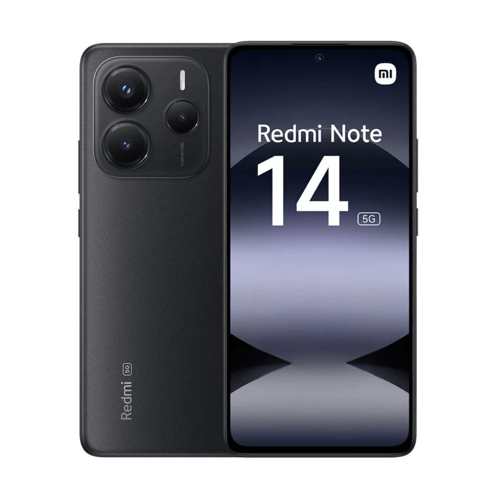 Xiaomi Redmi Note 14 5G NFC 8GB RAM 256GB Black (XIAMZB0INYEU) (MZB0INYEU) - SCAX Xiaomi Redmi Note 14 5G NFC 8GB RAM 256GB Black (XIAMZB0INYEU) (MZB0INYEU) - SCAX