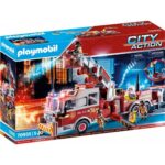 Playmobil City Action Fire Engine with Tower Ladder για 5-10 ετών (70935) (PLY70935) - SCAX