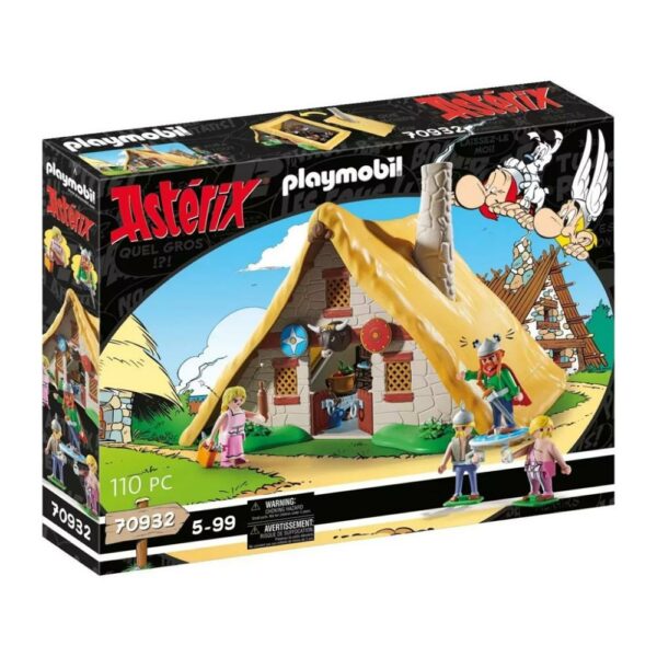 Playmobil Asterix Καλύβα του Αρχηγού Μαζεστίξ για 5-99 ετών (70932) (PLY70932) - SCAX