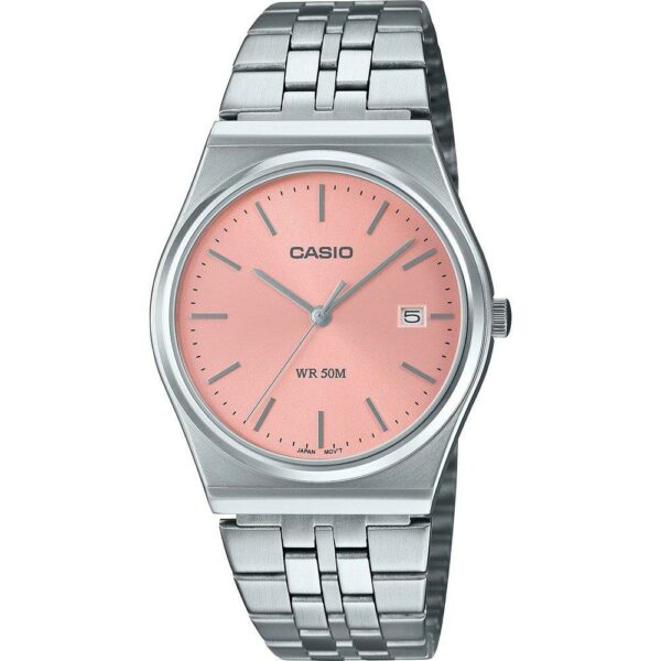 Casio Collection Ρολόι Μπαταρίας με Ασημί Μεταλλικό Μπρασελέ (MTP-B145D-4AVEF) (CASMTP-B145D-4AVEF) - SCAX