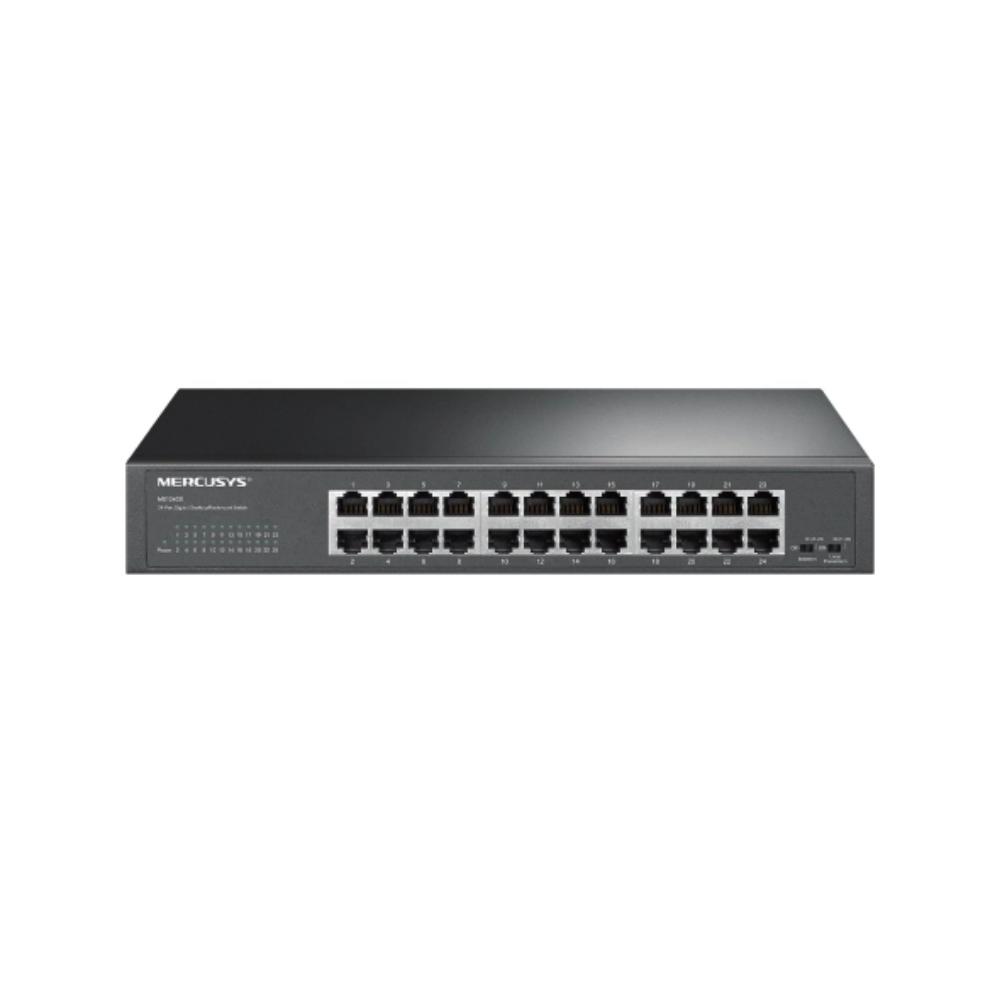 Mercusys 24-port Steel Case Gigabit Switch (MS124GS) (MERMS124GS) - SCAX