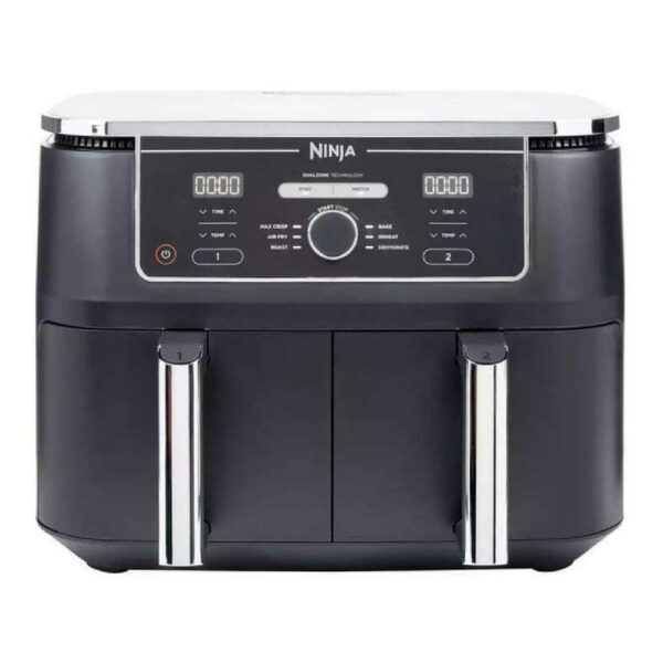 Ninja Double Air Fryer 9.5lt Black (AF400EU) (SNIAF400EU) - SCAX
