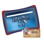 Kiddoboo Tablet TreasurePad + Kiddobooer Figure (KB102P) - SCAX