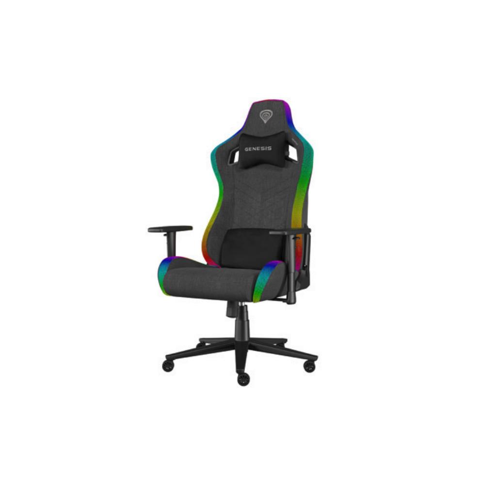 Genesis Gaming Chair Trit 660 RGB Grey (NFG-2246) (GNSNFG-2246) - SCAX Genesis Gaming Chair Trit 660 RGB Grey (NFG-2246) (GNSNFG-2246) - SCAX
