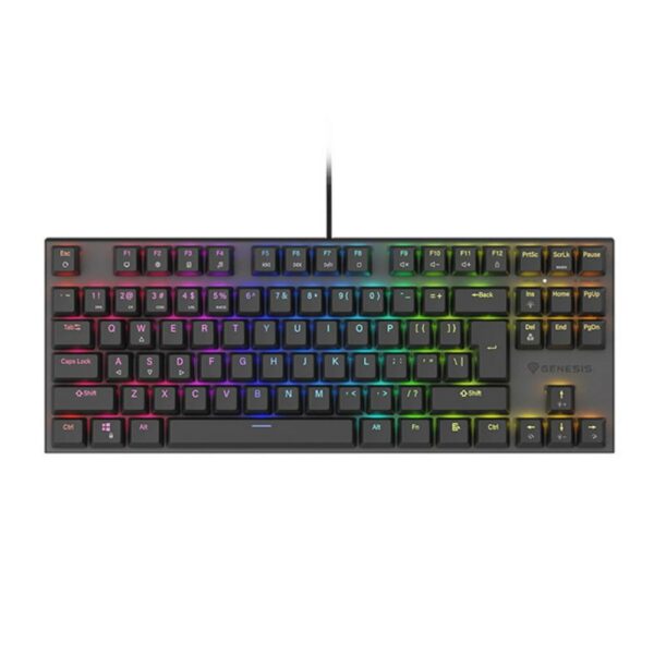 Genesis Gaming Keyboard Thor 303 Tkl Black US  Mechanical RGB