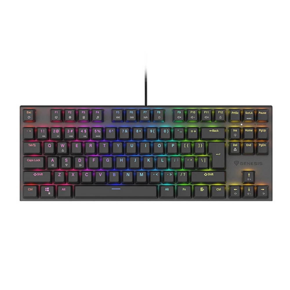 Genesis Gaming Keyboard Thor 303 Tkl Black US Mechanical RGB Genesis Gaming Keyboard Thor 303 Tkl Black US Mechanical RGB