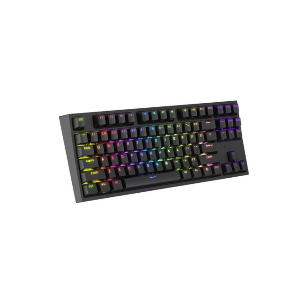 Genesis Gaming Keyboard Thor 404 Tkl US RGB Mechanical Black Gateron Yellow Pro (NKG-2069) (GNSNKG-2069) - SCAX Genesis Gaming Keyboard Thor 404 Tkl US RGB Mechanical Black Gateron Yellow Pro (NKG-2069) (GNSNKG-2069) - SCAX
