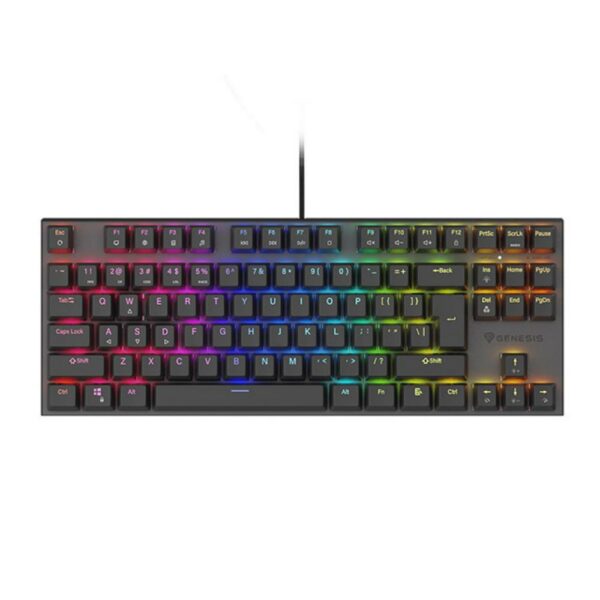 Genesis Gaming Keyboard Thor 303 Tkl Black US  Mechanical RGB