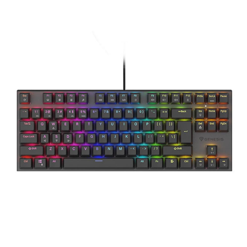 Genesis Gaming Keyboard Thor 303 Tkl Black US Mechanical RGB Genesis Gaming Keyboard Thor 303 Tkl Black US Mechanical RGB