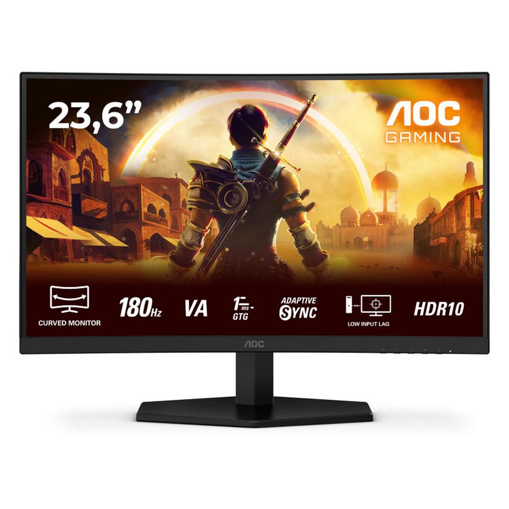 AOC C24G42E Curved FHD Gaming Monitor 24'' with Speakers (C24G42E) (AOCC24G42E) - SCAX AOC C24G42E Curved FHD Gaming Monitor 24'' with Speakers (C24G42E) (AOCC24G42E) - SCAX