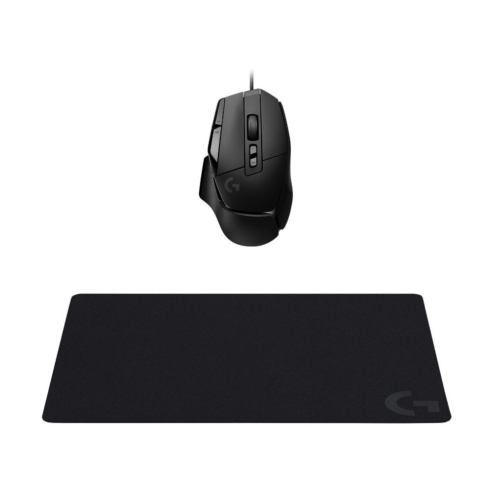 Logitech Mouse G502 X + G240 Mouse Pad Black (991-000489) (LOGG502G240B) - SCAX Logitech Mouse G502 X + G240 Mouse Pad Black (991-000489) (LOGG502G240B) - SCAX