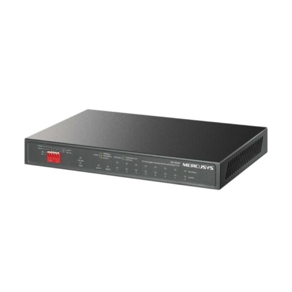 Mercusys 10-Port Gigabit Desktop Switch with 8-Port PoE+ (MS110GMP) (MERMS110GMP) - SCAX
