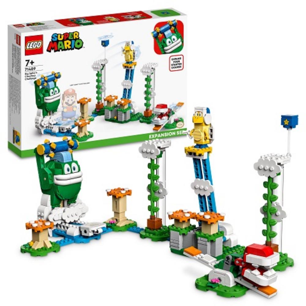 Lego Super Mario Maxi Spikes Cloud Challenge? Expansion Set (Set With 3 Enemy Figures Including Boomerang Brother And Piranha Plant) (71409) (LGO71409) - SCAX Lego Super Mario Maxi Spikes Cloud Challenge? Expansion Set (Set With 3 Enemy Figures Including Boomerang Brother And Piranha Plant) (71409) (LGO71409) - SCAX