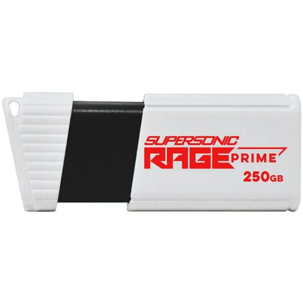 Patriot Supersonic Rage Prime 256 GB White/Black USB-A 3.2 Gen 2 (PEF250GRPMW32U) (PATRPEF250GRPMW32U) - SCAX