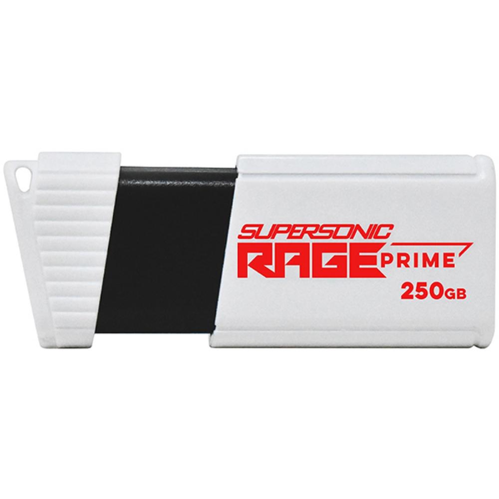 Patriot Supersonic Rage Prime 256 GB White/Black USB-A 3.2 Gen 2 (PEF250GRPMW32U) (PATRPEF250GRPMW32U) - SCAX Patriot Supersonic Rage Prime 256 GB White/Black USB-A 3.2 Gen 2 (PEF250GRPMW32U) (PATRPEF250GRPMW32U) - SCAX