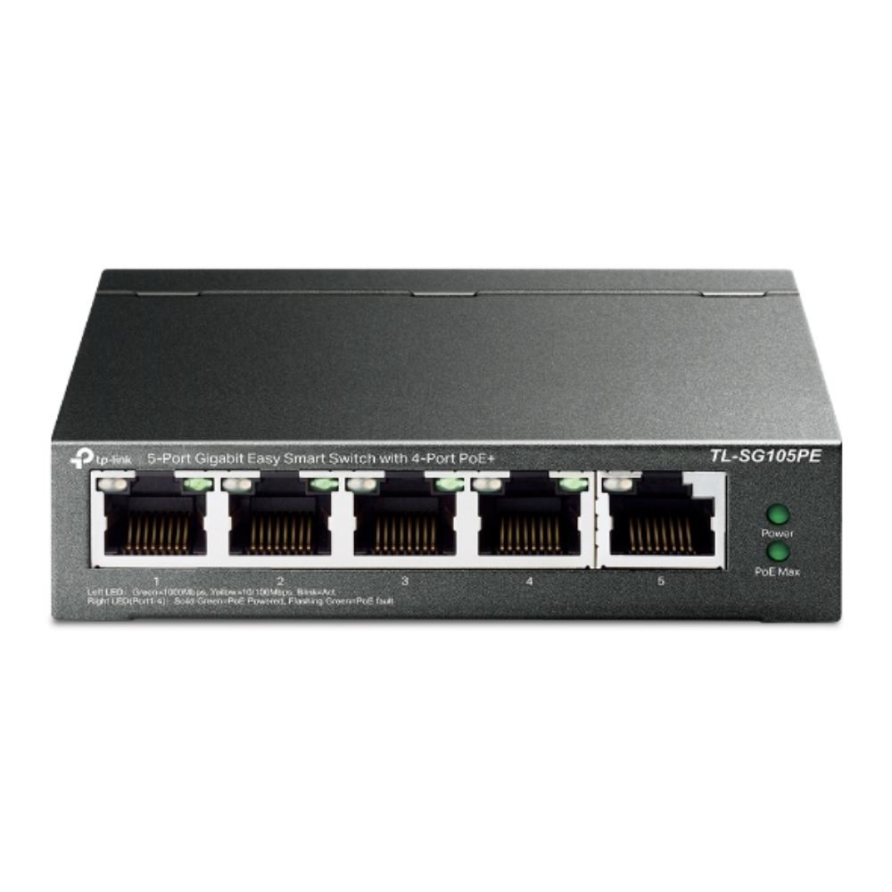 TP-Link 5-Port Gigabit Easy Smart Switch (TL-SG105PE) (TPTL-SG105PE) - SCAX