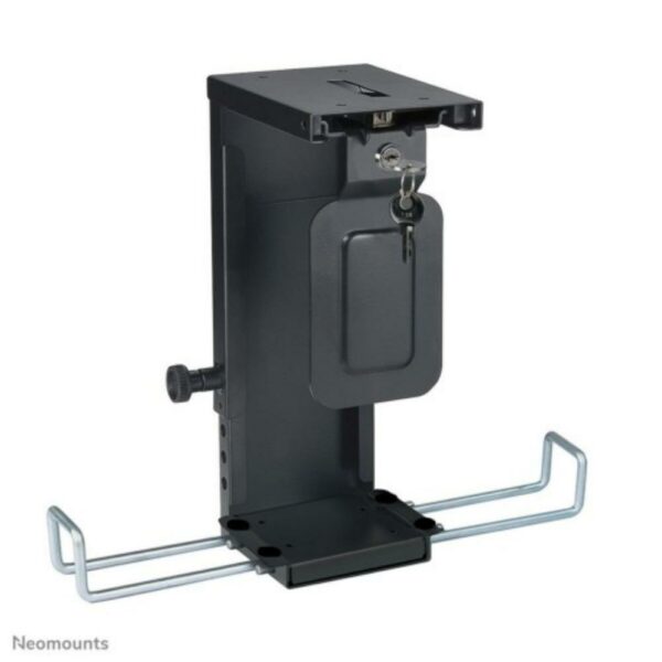 Neomounts CPU Holder Height 20-36 cm & Width 5-10 cm (CPU-D075BLACK/LK) (NEOCPU-D075BLACK-LK) - SCAX