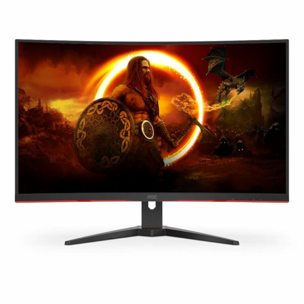 AOC C32G2ZE Curved VA Led Gaming Monitor 32'' (C32G2ZE/BK) (AOCC32G2ZE) - SCAX