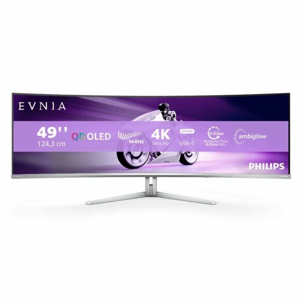 PHILIPS Evnia 49M2C8900L 4K OLED Gaming Monitor 49" (PHI49M2C8900L) - SCAX