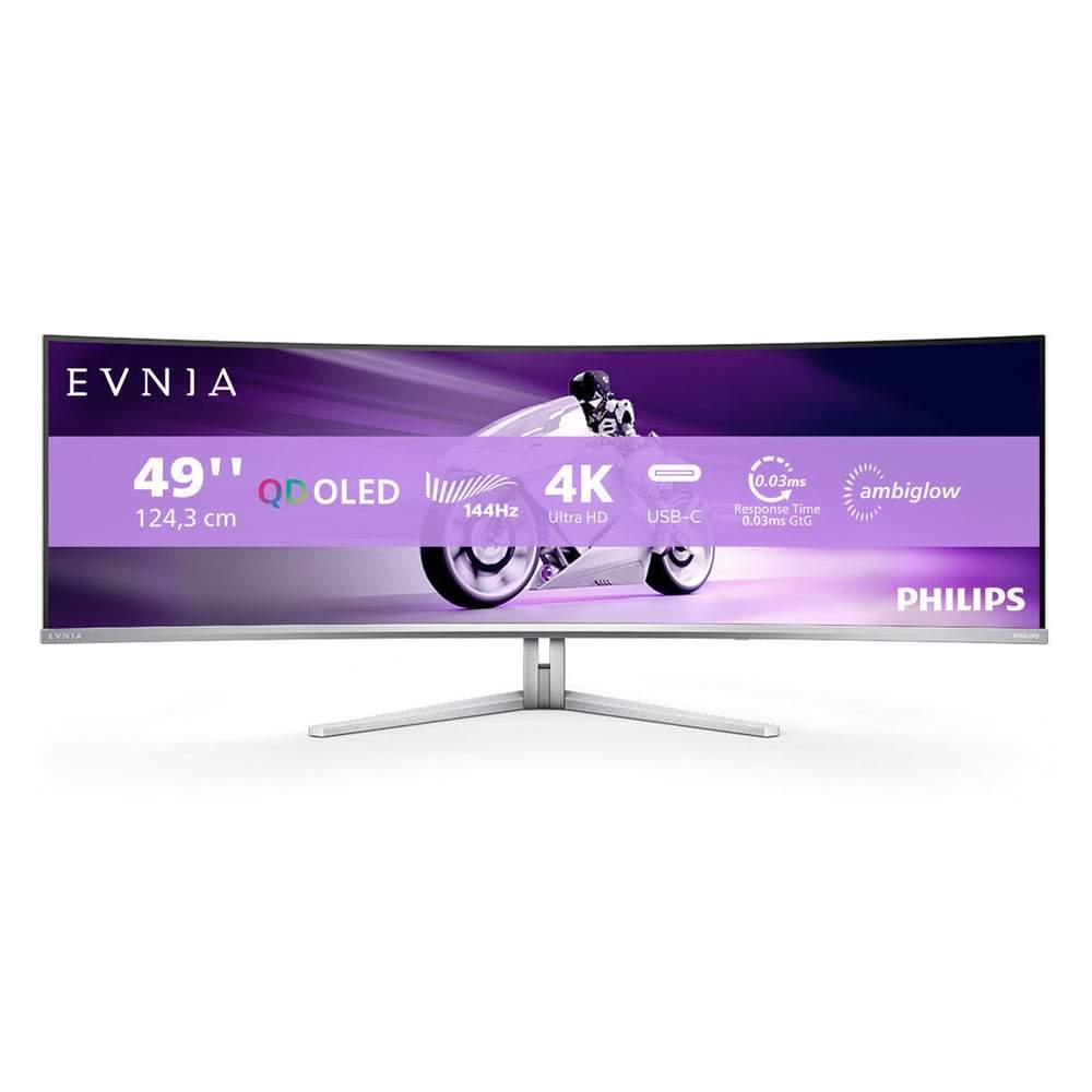 PHILIPS Evnia 49M2C8900L 4K OLED Gaming Monitor 49" (PHI49M2C8900L) - SCAX PHILIPS Evnia 49M2C8900L 4K OLED Gaming Monitor 49" (PHI49M2C8900L) - SCAX